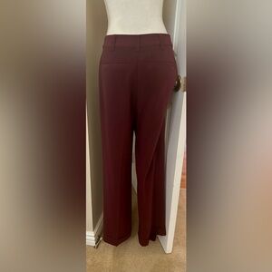 Cinq a Sept Burgundy Trousers